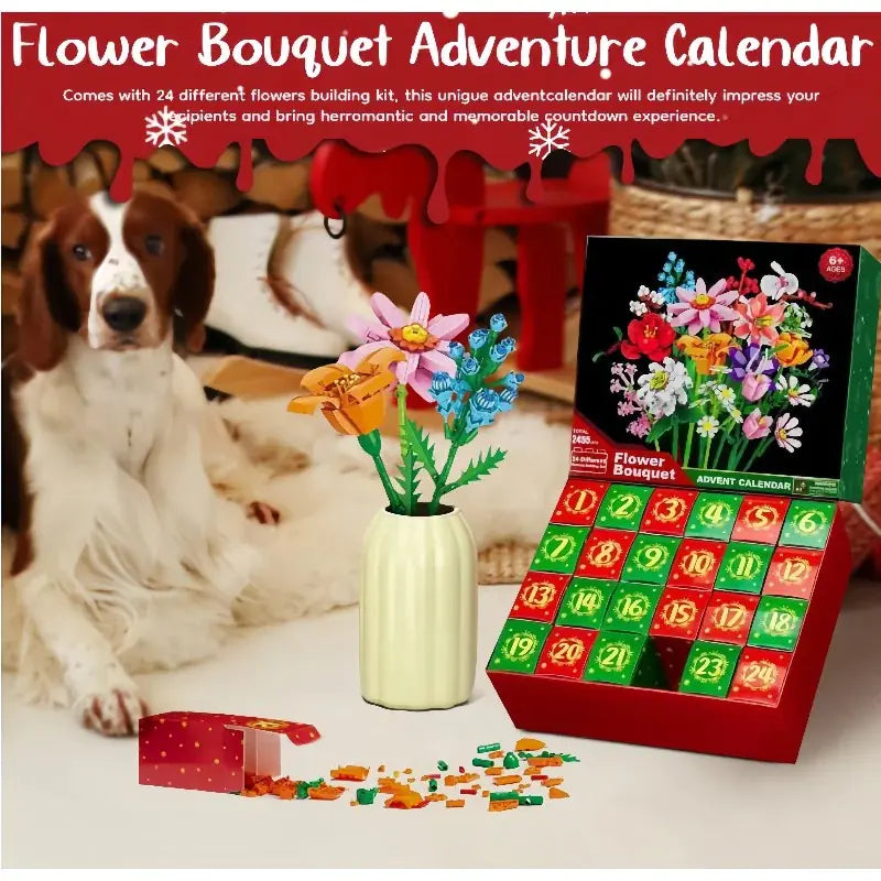 BlumenBricks™ Blumensteine Adventskalender