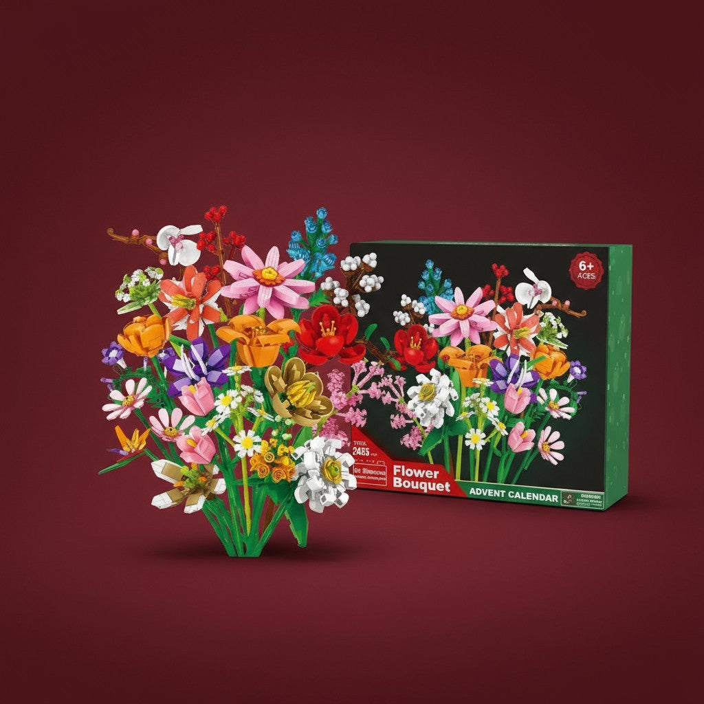 BlumenBricks™ Blumensteine Adventskalender