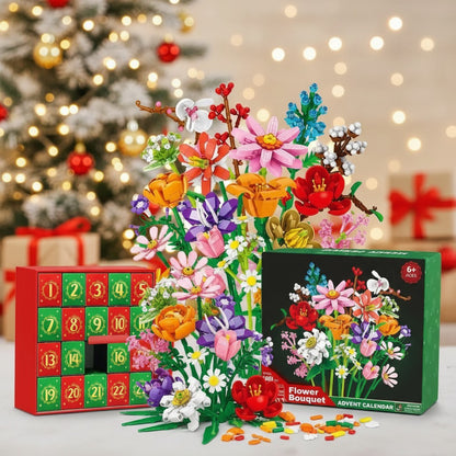 BlumenBricks™ Blumensteine Adventskalender